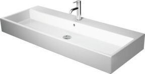 Duravit Möbelwaschtisch Vero Air aus Keramik in Weiß, B/T: 120 x 47 cm, mit Überlauf und Hahnlochbank - Bild 1