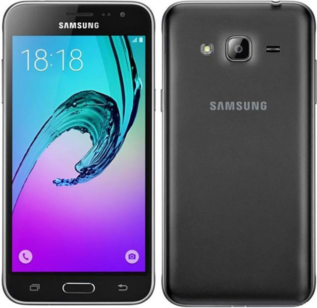 Samsung Galaxy J3 (2016) J320F Refurbished Smartphone Schwarz mit 16GB ROM und 2GB RAM sowie 5,0 Zoll Display - Bild 1