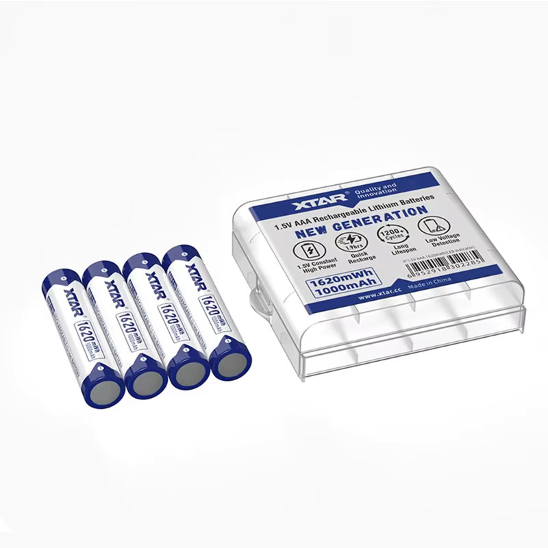 XTAR AAA Lithium-Batterie 1,5V mit 1000mAh Kapazität in Blau - Bild 5