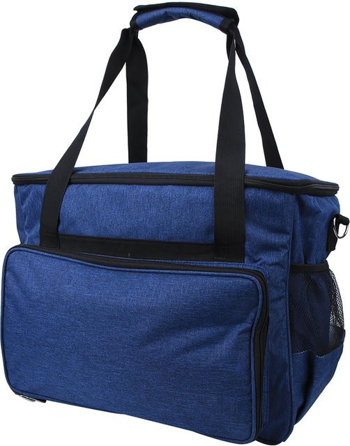 OutsideWorld Strickaufbewahrungstasche aus 600D Oxford-Gewebe für Stricknadeln und Häkelnadeln in Blau - Bild 1