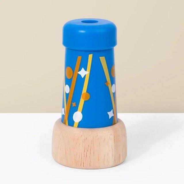 Wucifang Bags Magisches Mini-Kaleidoskop aus Holz, Lernspielzeug - Bild 1