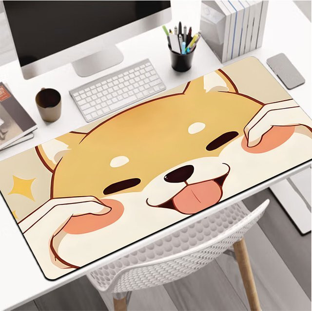 Potdemiel Corgi Mauspad in Multicolour für Gaming und Büro - Bild 1