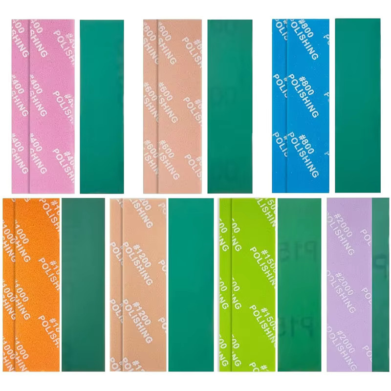 IROVNE 9-teiliges Schleifschwamm-Set mit Schleifstäben und Polierwerkzeugen in Multicolour für Militärmodelle und Hobbyisten - Bild 5