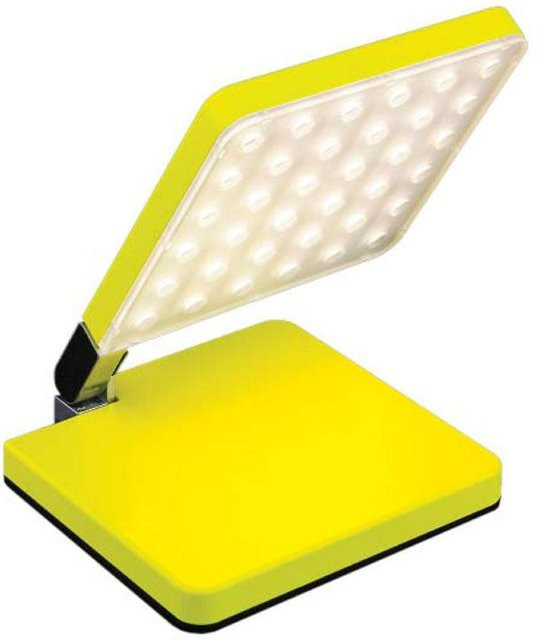 Nimbus Roxxane Fly LED Schreibtischlampe aus Aluminium in Gelb, dimmbar und wiederaufladbar - Bild 1
