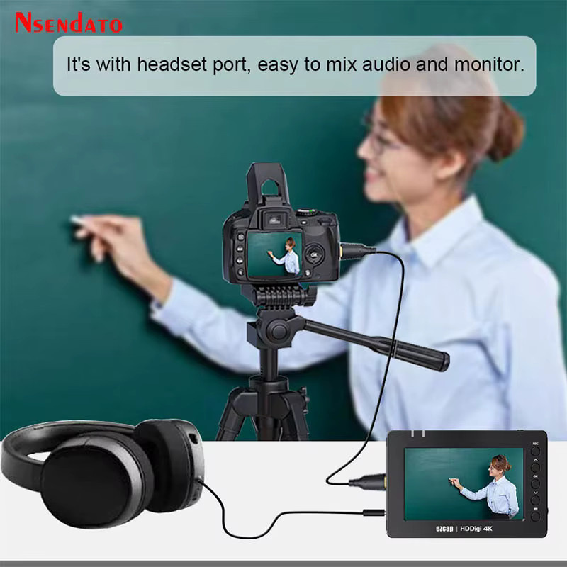 Ezcap 278 HDDigi 4K HDMI USB-Recorder Video-Audio-Spieleaufnahmegerät in Schwarz mit Wiedergabefunktion für Micro-SD-Karten und USB-Sticks für Live-Streaming - Bild 4