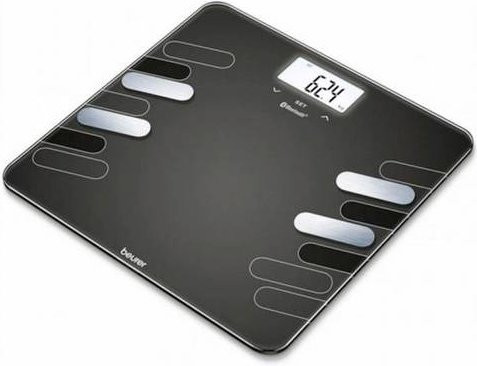 Beurer BF 600 Style BT Körperanalysewaage in Schwarz mit einem Wägebereich bis max. 180 kg - Bild 1