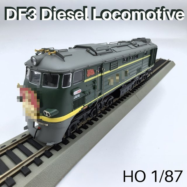 DF3 Diesellokomotive, Zugmodell, 1:87, Grün, DC, 18+ - Bild 1