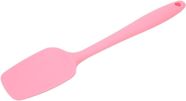 Koogeelife Silikon Wachs Spatel Wiederverwendbarer Wachs Rührstab Applikator in Rosa und Weiß - Bild 1