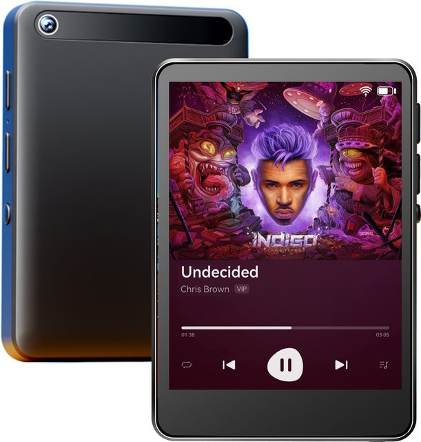 Famue PA03 Mini Android MP3/MP4 Player mit 5MP Kamera, Wi-Fi und Bluetooth in Schwarz - Bild 1