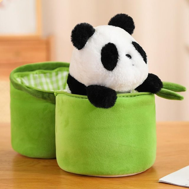 Binchi Fitness Panda-Puppe, Stofftier, 30cm, ab 14 Jahren - Bild 1