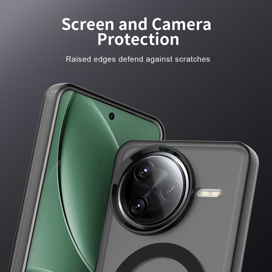 Transparente magnetische kabellose Ladehülle für Xiaomi Poco F7 Pro und F7 Ultra in Bonbonfarben - Bild 4