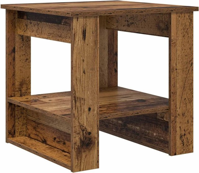 vidaXL Couchtisch aus Holzwerkstoff in Braun, modern und rechteckig, B/T/H: 51 x 50 x 50 cm - Bild 1