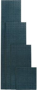 Bott Lochplatte aus Stahl in Anthrazit RAL 7016, B: 49,5 cm, H: 45,7 cm - Bild 1