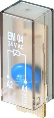 Weidmüller Steckmodul RIM-I 4 24VUC VAR mit Varistor ohne LED, transparent, 10 Stück - Bild 1