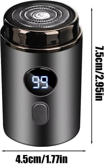 YJMP beauty health Elektrischer Mini-Rasierer, Schwarz, Herren - Bild 1