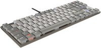 Cherry KC 500 MX LP TKL Mechanische Tastatur mit MX Low Profile 2.0 Switches, USB-C, QWERTZ Layout, Grau/Ivory - Bild 2