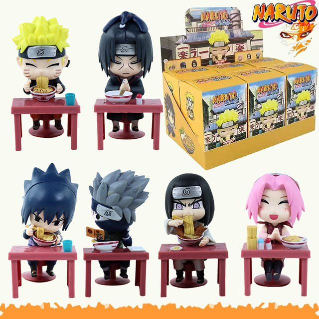 Bandai Naruto Shippuden Ramen-Thema, 6-teiliges Set, Blindbox-Figuren - Bild 1