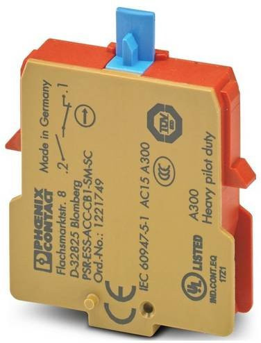 Phoenix Contact PSR-ESS-ACC-CB1-SM-SC Kontaktmodul mit 1 Schließer und 1 Öffner in Multicolor - Bild 1