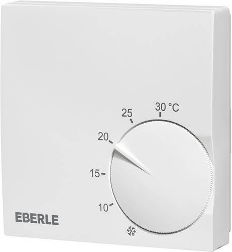 Eberle Raumthermostat RTR-S 6121-1 Aufputz in Polarweiß - Bild 1