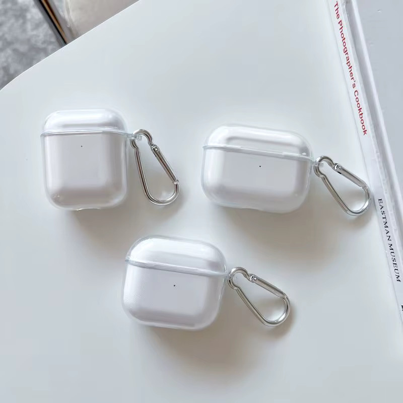 Transparente Schutzhülle aus Hart-PC für Apple AirPods Pro, AirPods 2, AirPods 1 und AirPods 3 - Bild 2