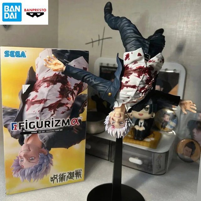 Bandai Jujutsu Kaisen Satoru Gojo Geto Suguru Itadori Yuji Figuren, Sammelmodelle, Kunststoff, Bunt / Mehrfarbig - Bild 1