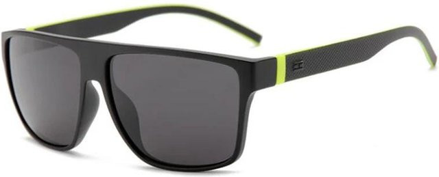 Punika Chen Sonnenbrille Unisex, Vollrand, rectangular, black, grey - Bild 1