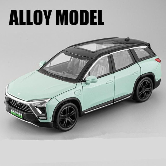 Linyi toy car Nio Es8 SUV, Modell, 1:32, Metall, mit Licht und Sound, ab 14 Jahren - Bild 1