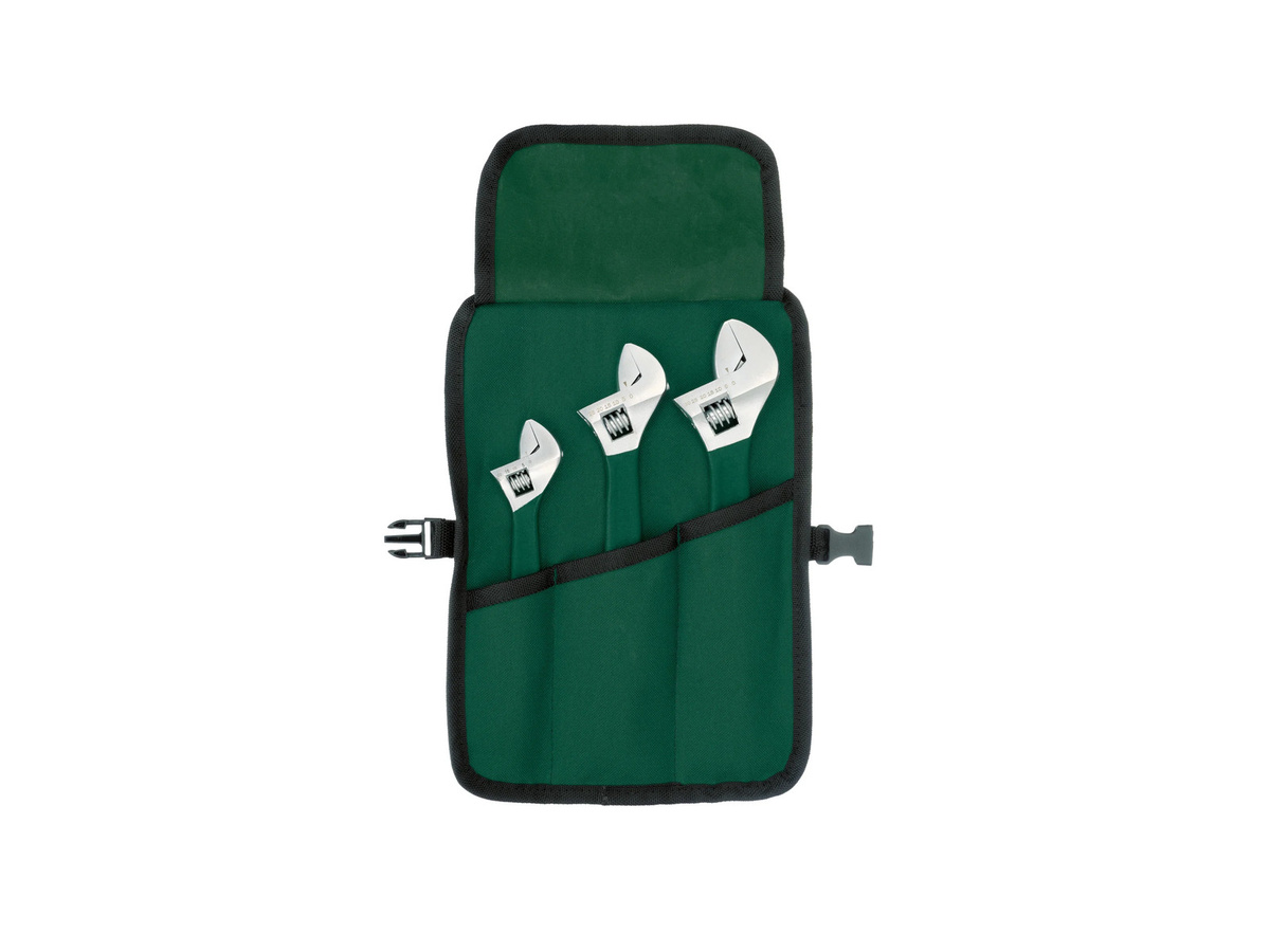 Parkside Rollgabelschlüssel- und Wasserpumpenzangen-Set, 3-teilig, Stahl, Mehrfarbig - Bild 2