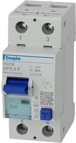 Doepke FI-Schutzschalter RCD in Weiß 09155020 - Bild 1