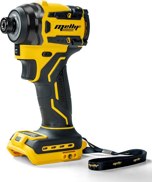 DeWalt 1/4-Zoll bürstenloser Schlagschrauber mit 2212 In-Lbs Drehmoment, 4-Gang und LED-Licht, Gelb - Bild 1