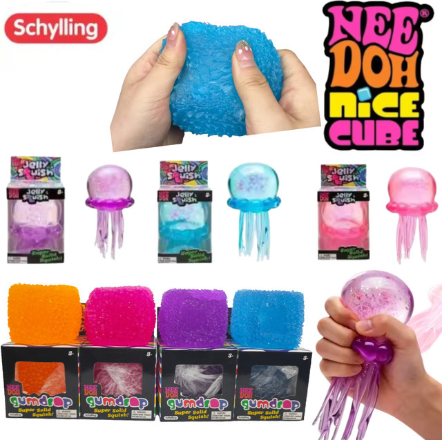 Schylling Quallen & Maltose, Sensorisches Fidget-Spielzeug, Blind Box, ab 3 Jahren - Bild 1