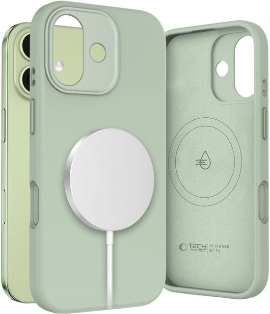 Tech-Protect Uniq MagSafe Hülle für Apple iPhone 17 in Grün - Bild 1