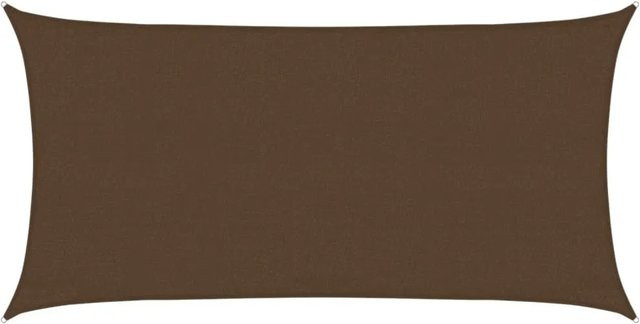 Furnicato Sonnensegel aus HDPE in Braun, Rechteckig, B x T: 6 x 3 m - Bild 1