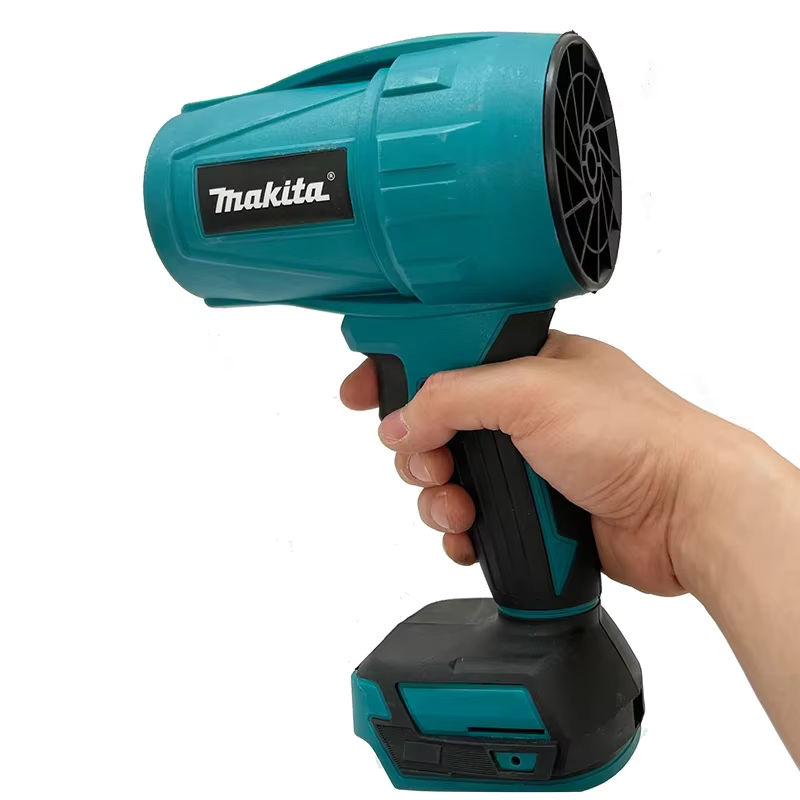 Makita Akku-Druckluftreiniger mit LED-Licht 18 V, Elektrischer Turbo Jet Fan Blower in Blau - Bild 2