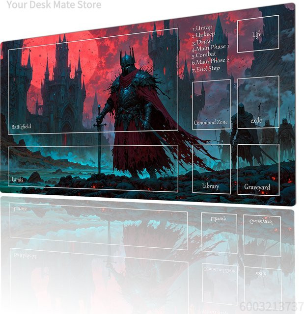 Potdemiel Spielmatte Devil Knight Multicolour TCG-Gaming-Matte und Mauspad für Trading Card Games und PC-Zubehör - Bild 1