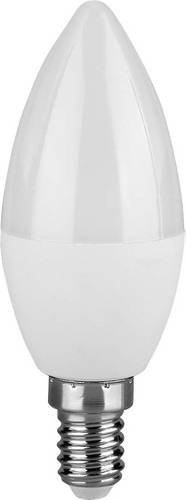 V-TAC LED Kerzenlampe E14 in Weiß, 6.5W, Kerzenform - Bild 1
