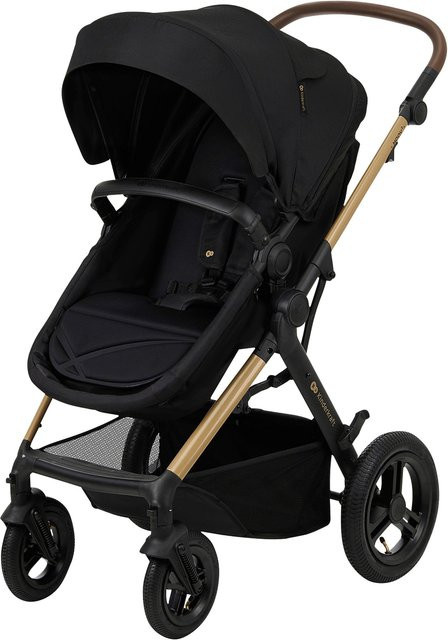 Kinderkraft Kombikinderwagen MOOV 2 Air Trio-Set mit Babyschale MINK PRO in Schwarz - Bild 1
