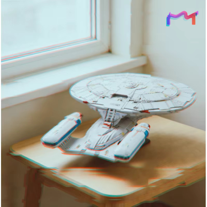 Hot Toys Star Trek Trek Enterprise Super Great Ultimate Raumschiff-Display-Bausteine-Set, 3600 Teile, ab 14 Jahren - Bild 5