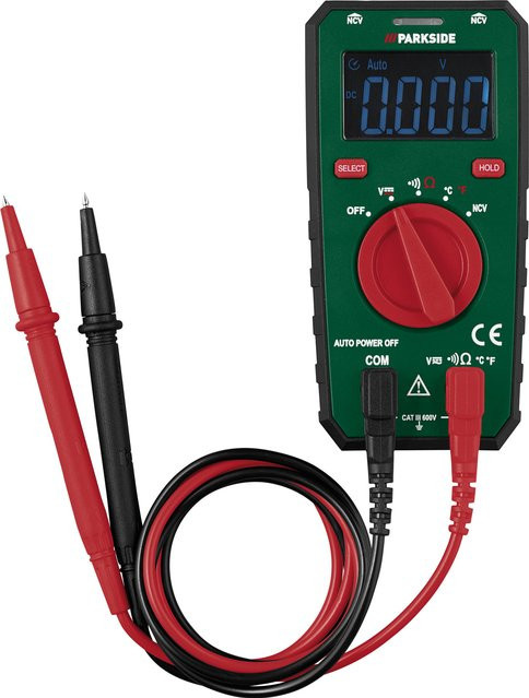 Parkside Digital-Multimeter in Grün aus Kunststoff - Bild 1