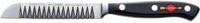 Premier Plus Buntschneidemesser von DICK aus Edelstahl in Schwarz-Silber, Klingenlänge: 10 cm - Bild 1