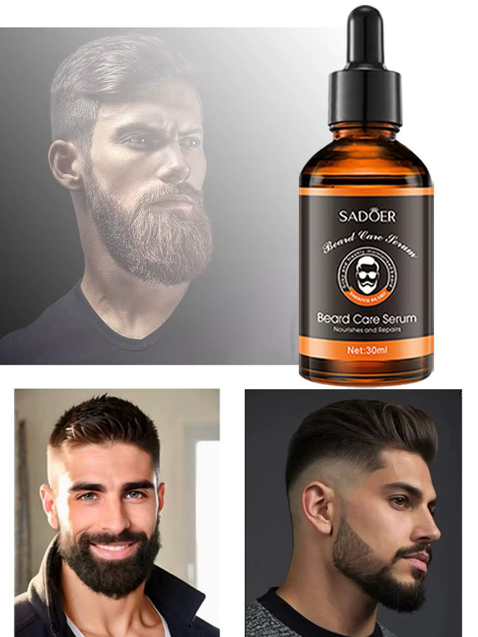SADOER Bartöl für Herren, 3x30ml, Haarpflege-Essenz - Bild 7