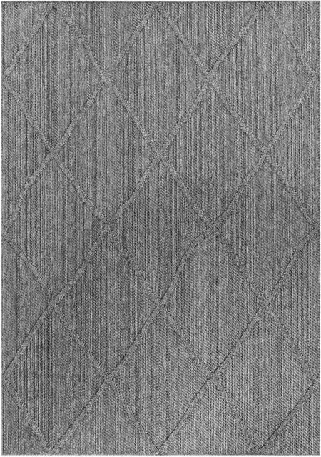 Ayyildiz In- und Outdoor-Teppich Patara in Grau mit Sisal-Optik, B/T: 140 x 200 cm - Bild 1