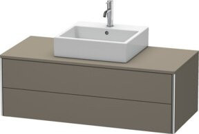 Duravit Waschtischunterschrank XSquare wandhängend mit 2 Schubladen, Breite: 120 cm, Tiefe: 54,8 cm, Höhe: 40 cm - Bild 1