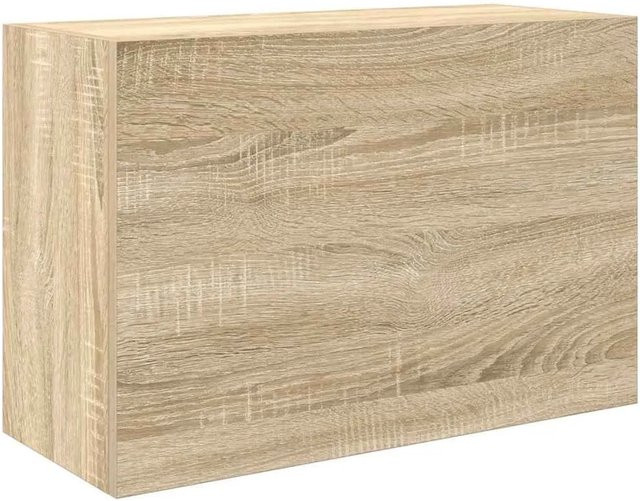 vidaXL Bad-Wandschrank Sonoma-Eiche, Wandmontage, Braun, B/T/H: 60 x 25 x 40 cm - Bild 1
