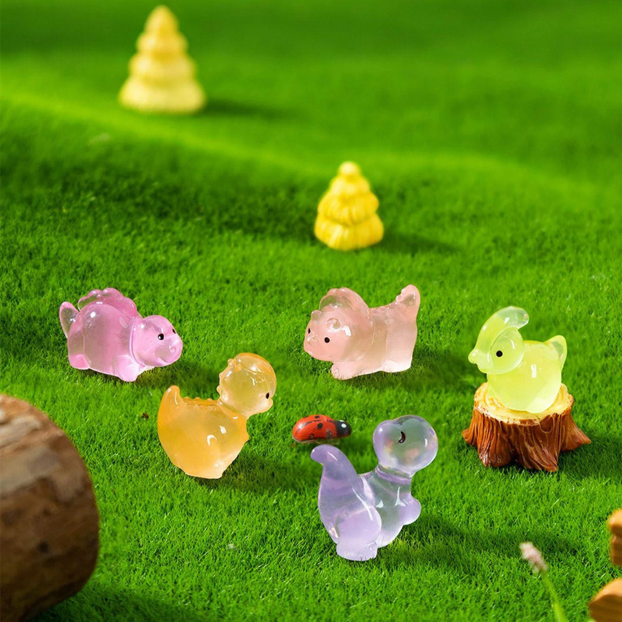 Yiran toy Dinosaurierfiguren Leuchten im Dunkeln 20-teiliges Set - Bild 2