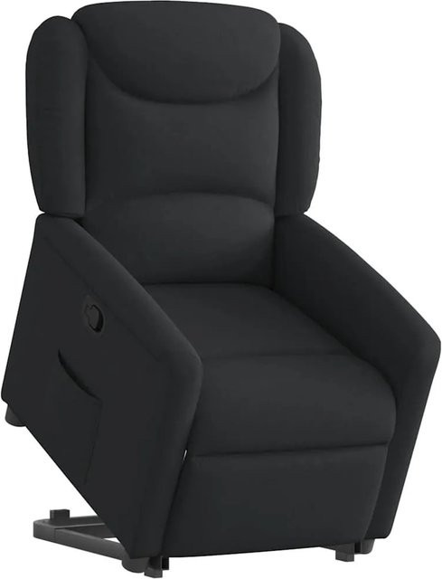 vidaXL Relaxsessel mit Aufstehhilfe in Schwarz aus Stoff - Bild 1