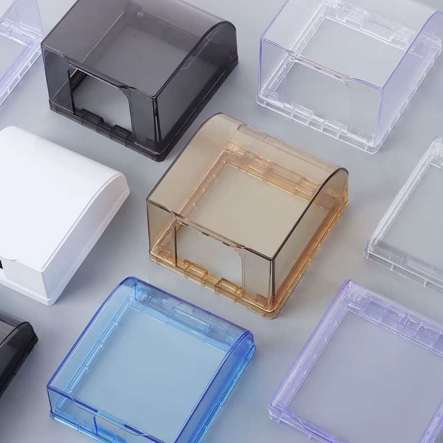 Wasserdichte Wandbox als selbstklebende elektrische Steckerabdeckung und Schalter-Schutzhülle in Blau oder Transparent - Bild 2