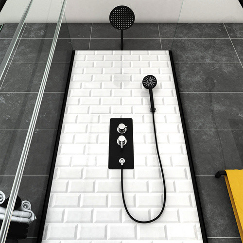 Marwell Komplettdusche Metro in Weiss, H x B x T: 230 x 80 x 80 cm - Bild 3