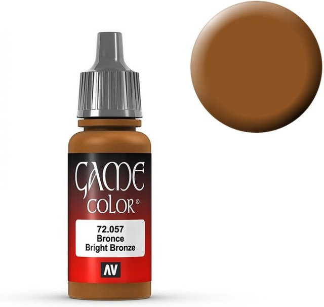 Vallejo Bright Bronze, Braun, Zubehör, 17 ml - Bild 1