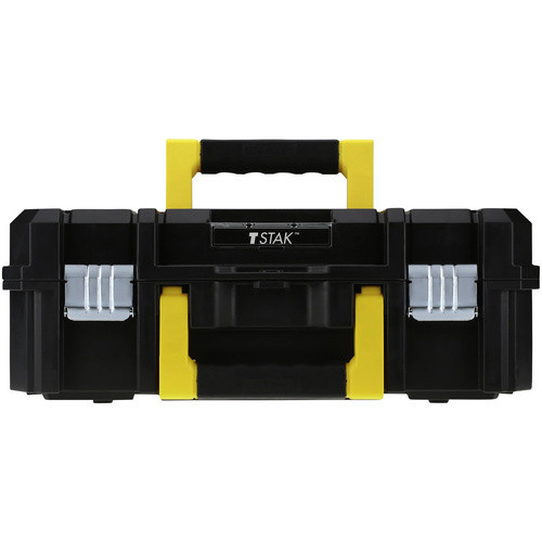 Stanley FatMax TSTAK II Systembox unbestückt, schwarz/gelb/silber, B/T/H: 44,0 x 33,0 x 13,5 cm - Bild 3